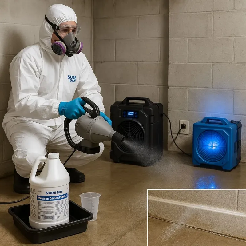 Sanitization and Odor Removal process in Carpentersville, IL