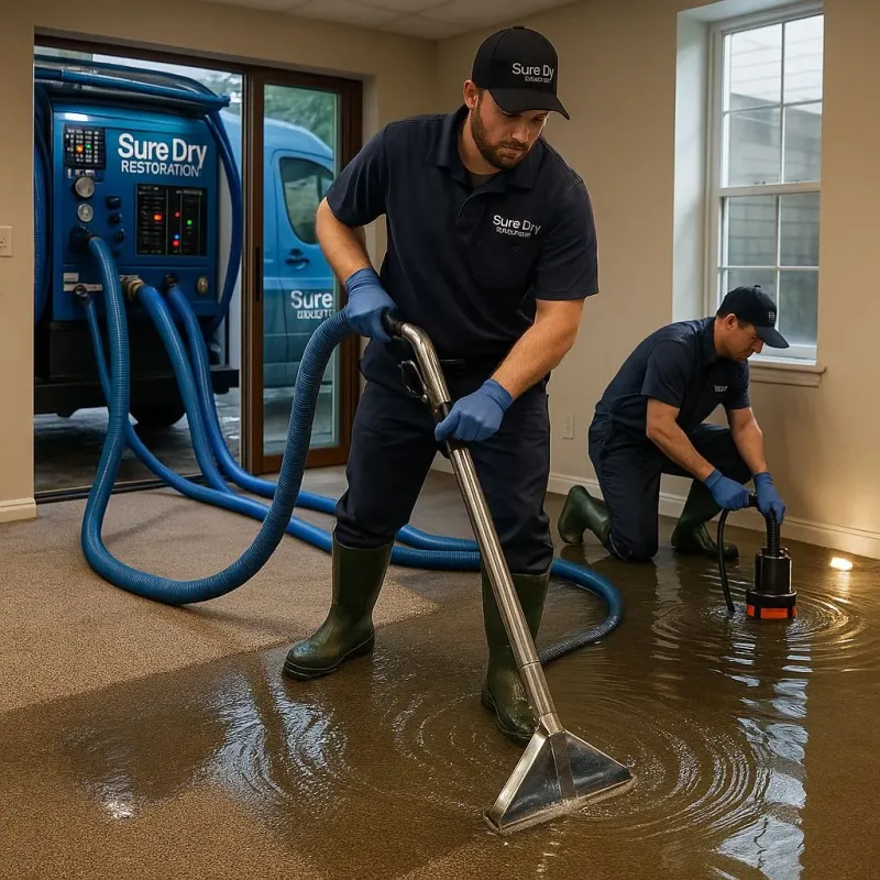 Water Extraction and Removal process in Carpentersville, IL